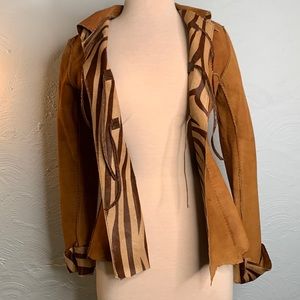 Hand made leather jacket